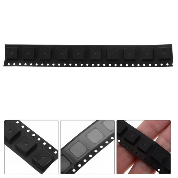 LEORX 10Pcs Black Electric Buzzers for Games High Voice Pressure Equipment Alarm Sounders