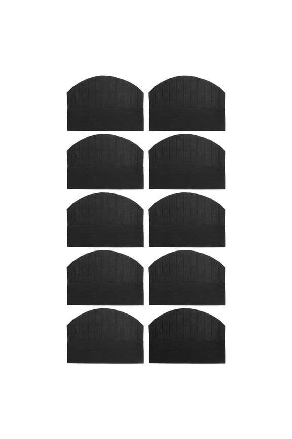 10Pcs Chef Hat for Baking and Cooking in Home and Professional Kitchens