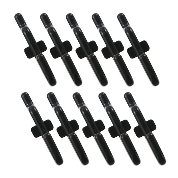 LEORX 10Pcs Garage Storage System Heavy Duty Metal Hooks for Pegboard