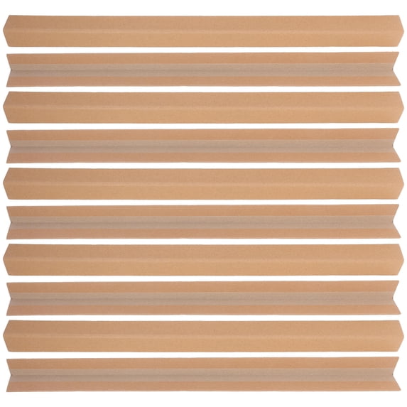 LEORX 10Pcs Khaki Paper Packing Edge Protectors for Safe Shipping and Handling