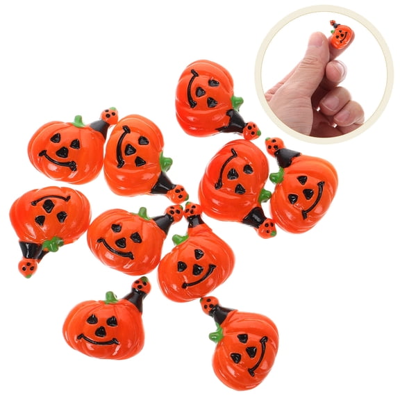 LEORX 10Pcs Mini Resin Figures for Phone Case
