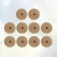 thumbnail image 1 of LEORX 10Pcs Mini Wheels for Diy Car Assorted Color Wooden Plastic Round Creative Crafts, 1 of 8