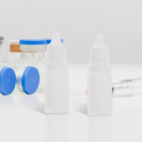 LEORX 10Pcs Portable Refillable Squeeze Dropper Bottle for On-the-Go Use 6.1X2.1X2.1cm