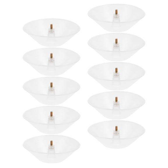 LEORX 10Pcs Range Hood Oil Collecting Cup for Easy to Install and Reuse 4.72X4.72X1.26in