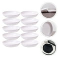 thumbnail image 1 of LEORX 10Pcs Set Paint Dish Tray for Calligraphy Practice in White Material, 1 of 7
