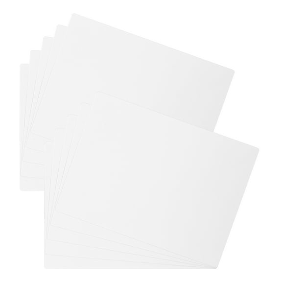 LEORX 10Pcs Sublimation Blanks Bulk Blank Business Cards for Printing Heat Transfer Printing White