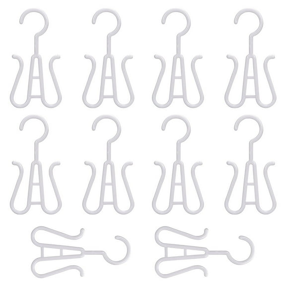 LEORX 10pcs Multi Functional Shoes Drying Hangers Plastic Boot Hangers For Efficient Shoe Storage For Home Use Dry