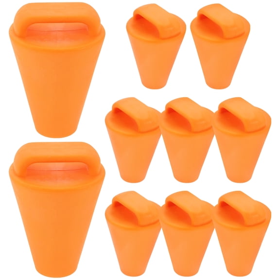LEORX 10pcs Tpe Boat Drain Plug Portable Canoe Drain Stoppers For Kayaks Canoes Fits To Drain Durable And Design