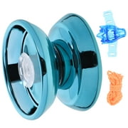 LEORX 11Pcs Metal Yoyo Professional Round Blue Alloy Yo-Yo Balls For Party Toys Beginners
