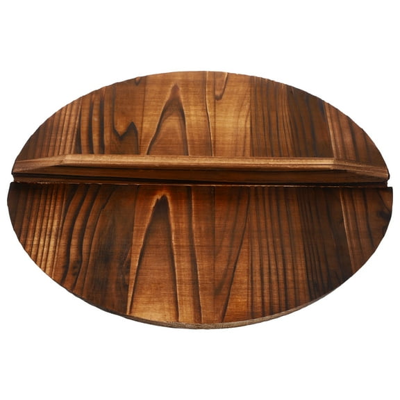 LEORX Oil Splashing Cover Anti Oil Splattering Pot Cover Bamboo 1Pcs