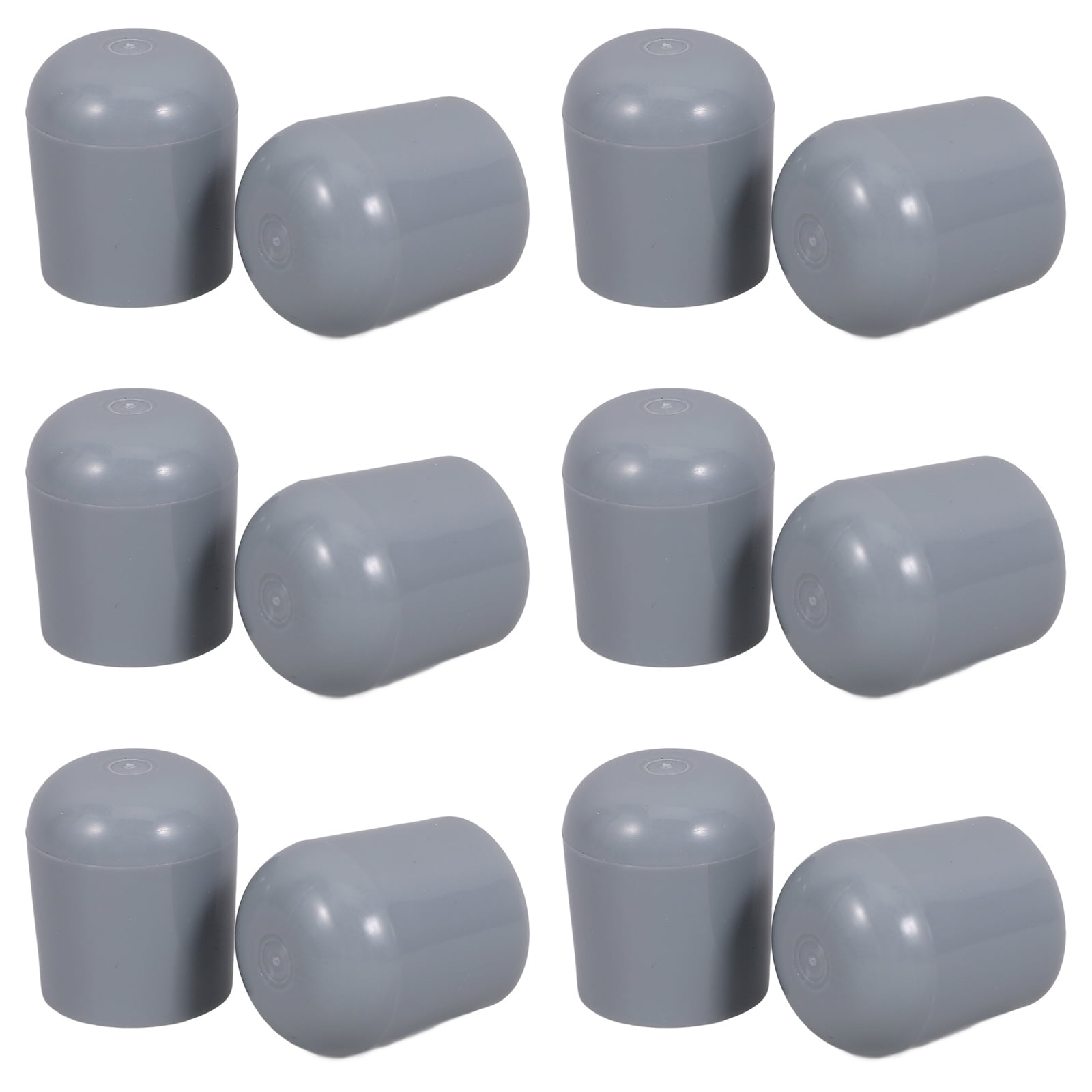 LEORX Grey Scratch Prevention Chair Leg Floor Protectors 12Pcs 3.10X2 ...