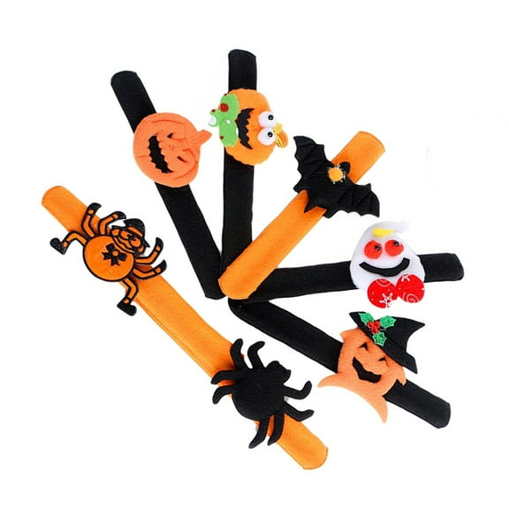 LEORX 12Pcs Pumpkin Spider Bracelet Multi Party Favors for Celebration