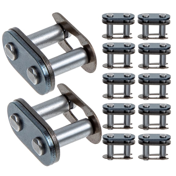 LEORX 12Pcs Stainless Steel Chain Link for Motorbike Chain Connecting Link Durable and