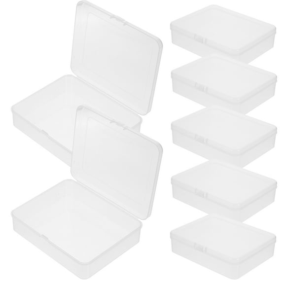 LEORX 12Pcs Storage Case for Jewelry Parts and Hardware Accessories Rectangular Shape