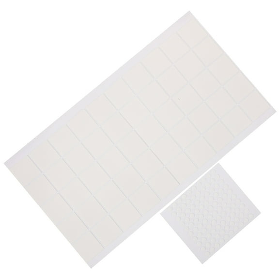 LEORX 155Pcs Clear Adhesive Dots for Home Use and Hotel Use