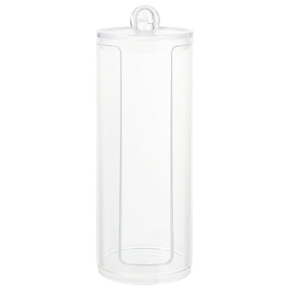 LEORX 15Pack Storage Organizer 19X7X7CM Cylindrical Shape Transparent Plastic For Women