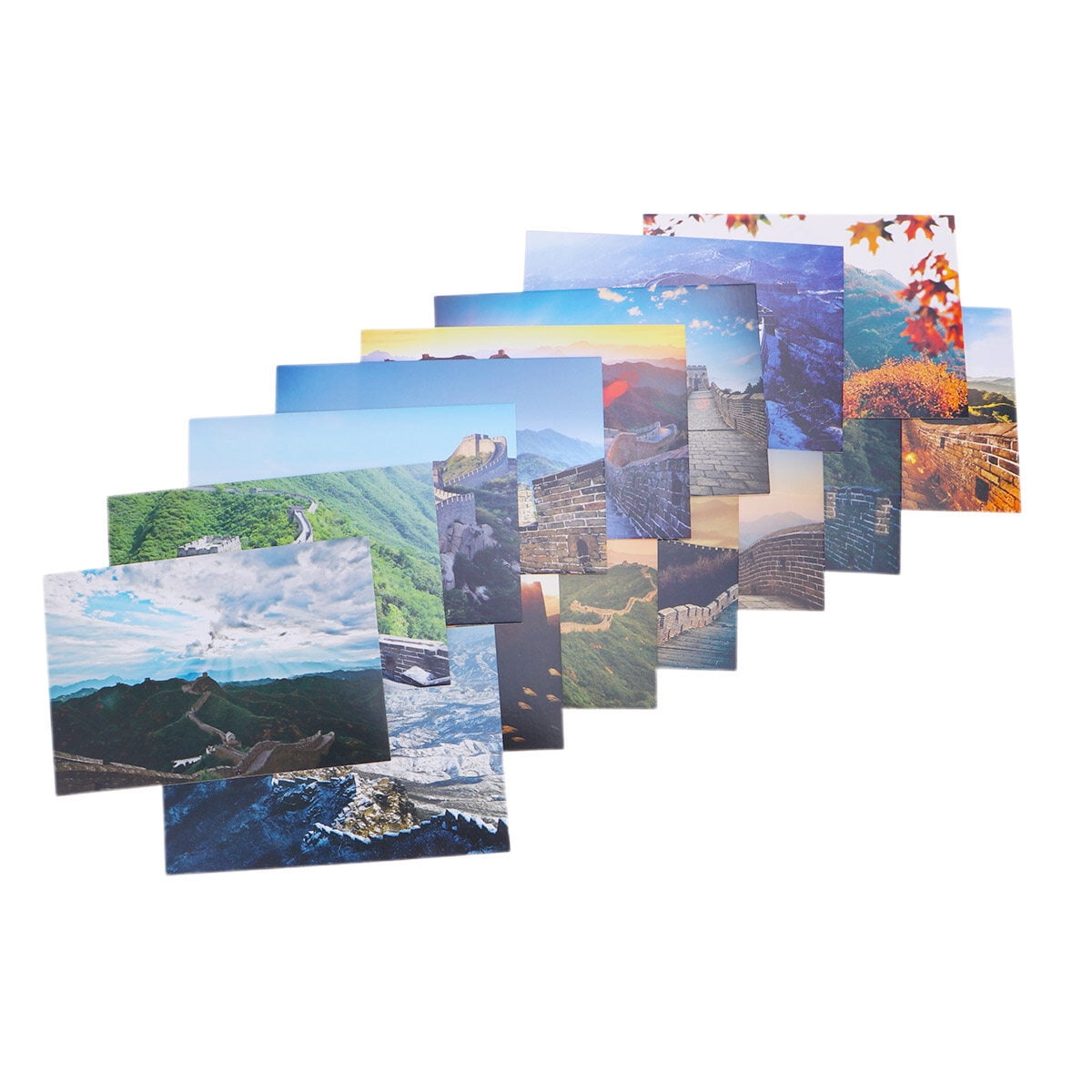 LEORX 15Pcs Travel Postcard Assorted Color Paper Postcards for Mailing ...