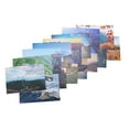 thumbnail image 1 of LEORX 15Pcs Travel Postcard Assorted Color Paper Postcards for Mailing Scrapbooking Projects, 1 of 1