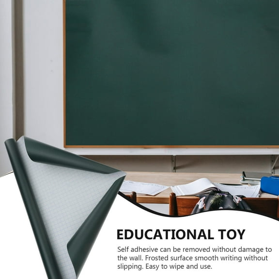 LEORX 1Pack Chalkboard Wall Stickers for Home and Office 200.00X45.00X0.20Cm