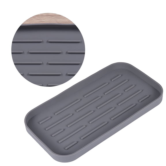 LEORX 1Pack Draining Board 11.6*5.3*0.7in Drying Mats For Kitchen Counter Dish Drain