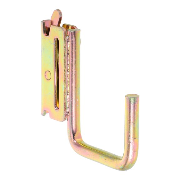 LEORX 1Pack Galvanized Iron Etrack Hook for Trailer Securing and Cargo Securing 3.93X3.93X0.51In