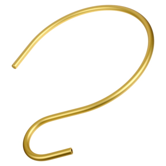 LEORX 1Pack Golden S Hook for Homeowners 9.96X7.56X0.24in Minimalist Design