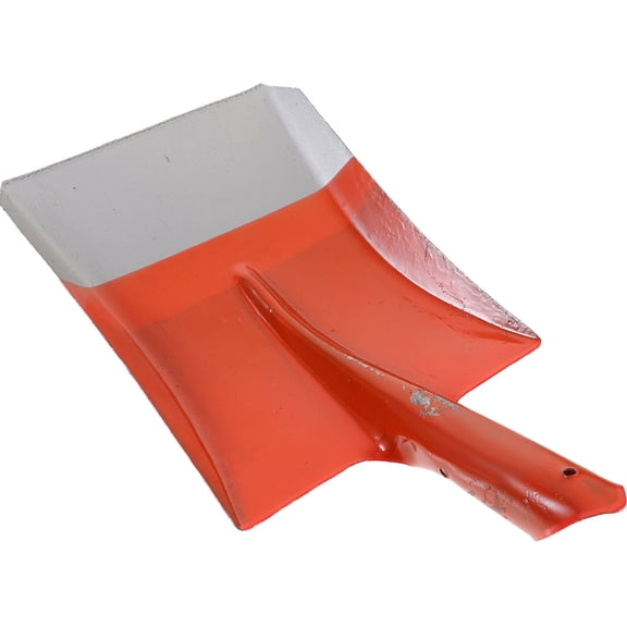 LEORX 1Pack Heavy Duty Carbon Steel Red Square Shovel For Gardening Supplies 14.8x7.9x1.8in