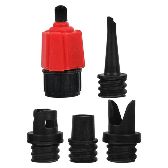 LEORX 1Pack Inflatable Paddle Board Pump Adapter Pump Inflator Conversional Head Red For Outdoor Enthusiasts