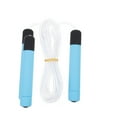 thumbnail image 1 of LEORX 1Pack Jump Rope Adult Blue ABS for Indoor Training, 1 of 1