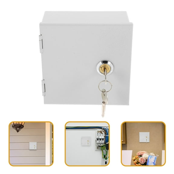 LEORX Electrical Box Protective Socket Waterproof Box 1Pack 4.72X4.72X2.55In