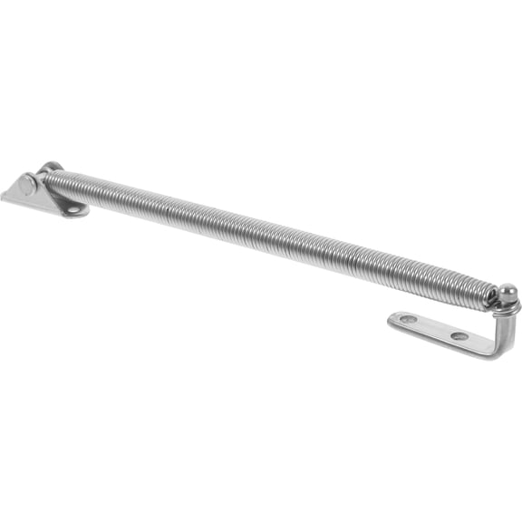 LEORX 1Pack Silver Stainless Steel Boat Hatch Spring for Cabin Access 8.65X0.98X0.35In