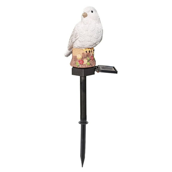 LEORX 1Pack Solar Garden Birds Seabird Solar Light for Lawn Lamp with Automatic Charging