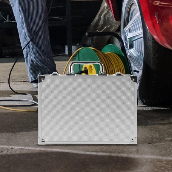 LEORX 1Pack Tool Case With Foams 29.0x20.5x9.5in Silver