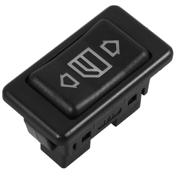LEORX 1Pack Universal Power Window Switch for Vehicle Sleek Design Practical Black 4.30X2.50X2.30in