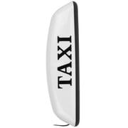 LEORX 1Pack White Plastic Taxi Roof Light For Car Daytime Running 37.0X14.0X8.5In