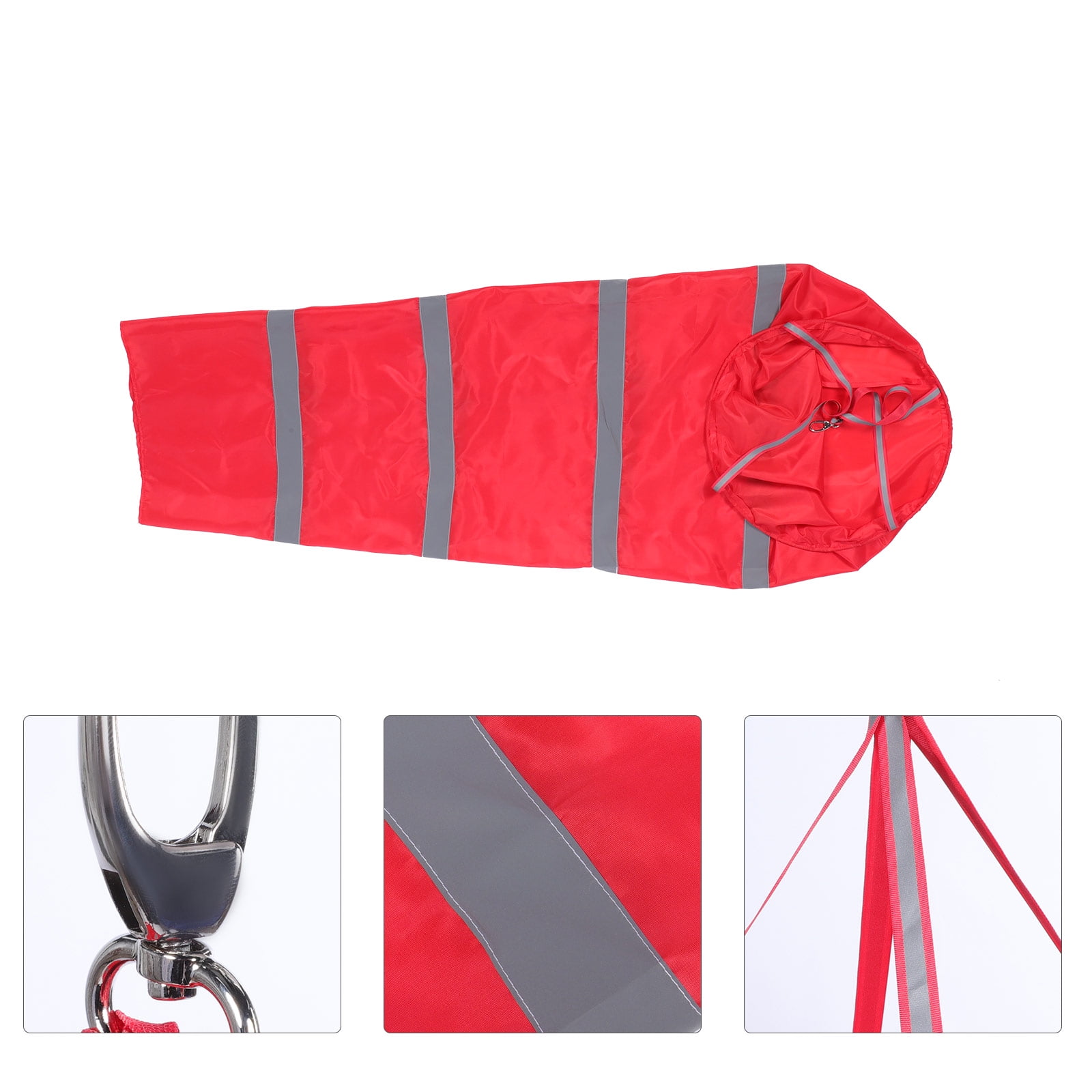LEORX 1Pack Grey Windsock Outdoor Heavy Duty Design for Yard Decor ...