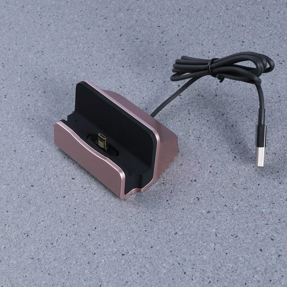 LEORX Device Organizer Charging Station Plastic Golden Mobile Device Charging 1 Pc
