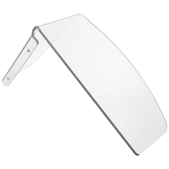 LEORX 1Pcs Acrylic Transparent Doorbell Cover Weatherproof Protector for Outdoor Doorbells 6.68X4.32X3.93in