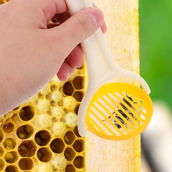 LEORX 1Pcs Bee Queen Marker Foldable Plastic Tool for Beekeeping Operations