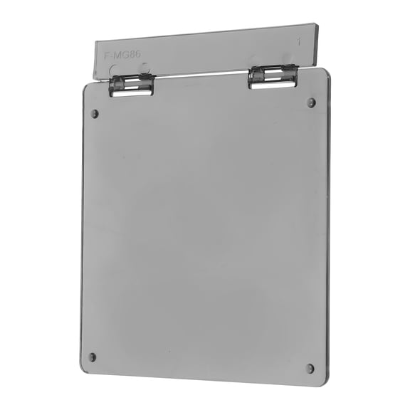 LEORX Ac Panel Protection Cover Square AC Panel Black 1Set