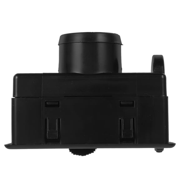 LEORX 1Pcs Black Rectangular Integrated Design ABS Plastic Car Vent For Vehicle Ventilation 4.7x3.4x2.4in