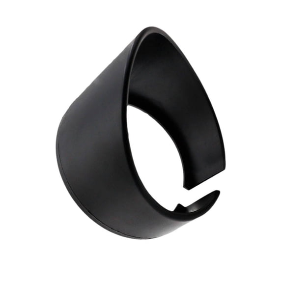 LEORX 1Pc Car Gauge Cap Black Universal Dashboard Protector Sunlight Shield for Vehicle
