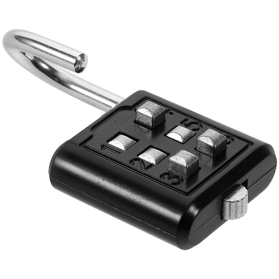 LEORX 1Pcs Combination Lock Padlock Zinc Alloy Anti Theft Password Protection for Luggage Cabinet Outdoor Use