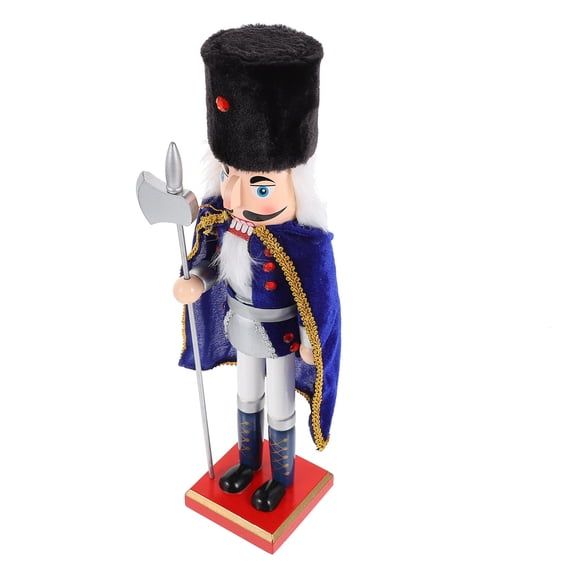 LEORX Nutcracker Crafts Ornament Wood 1Pcs
