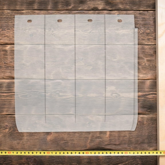 LEORX 1Pcs Outdoor Patio Awning Canopy In Pc Material With Flat Edge Design For Business Owners