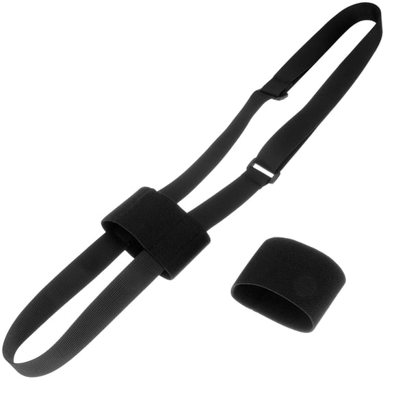 LEORX Carry Strap for Water Bottle Nylon Adjustable Black 1Set