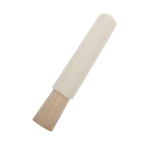 LEORX 1Pcs Professional Jewelry Polishing Tools Ring Polishing Kit with Wool Iron Wood for Rings