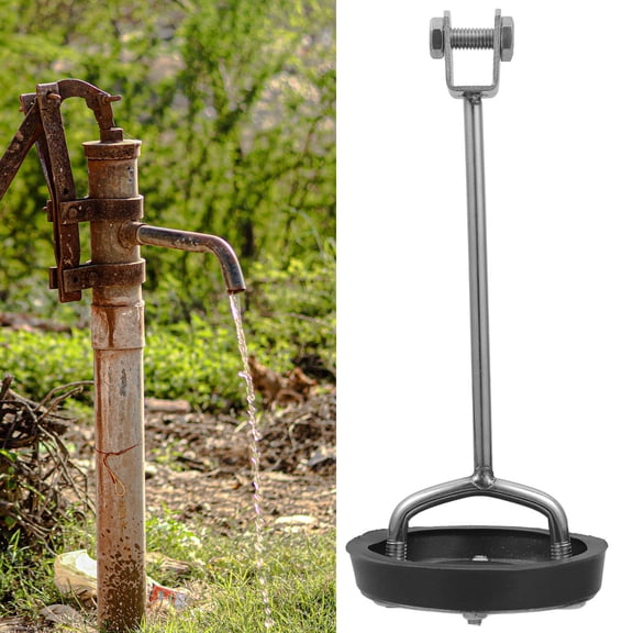 LEORX Black Hand Pump Core Plunger Part for Water Wells with High Efficiency and Easy Installation