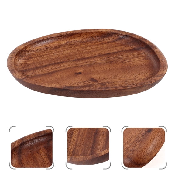 LEORX Tableware Wooden Tray Assorted Color 1Pcs