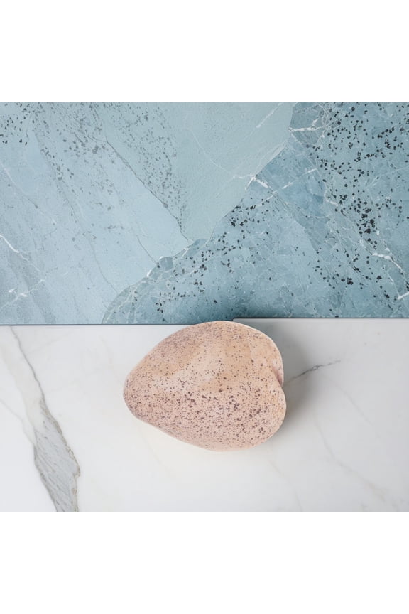 1Pcs Rock Key Holder for Outdoor Use in 4.1x3.3in Beige Resin with Stone Shape and Modern Style